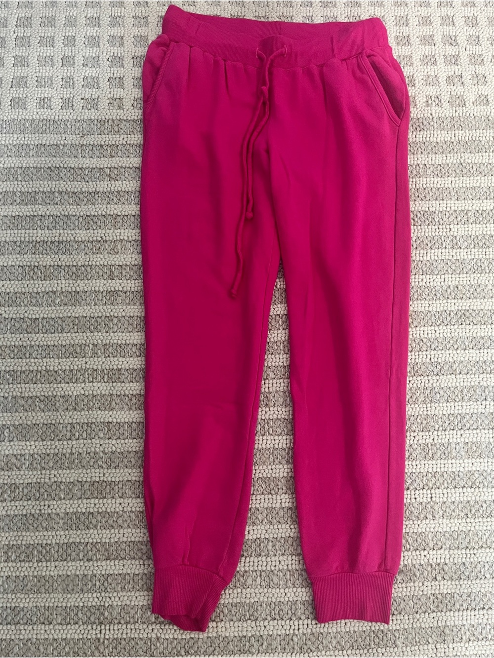 Monrow pink sweatpants small